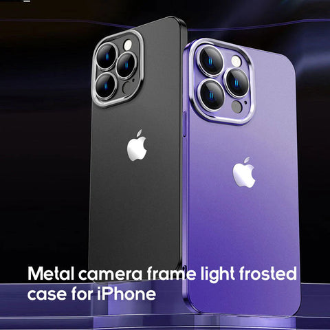 Coque iPhone Ultra-Mince avec Protection Totale – Finition Sablée de Luxe