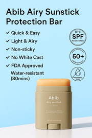 🌞 Sunstick Abib — Protection Solaire Invisible SPF50+