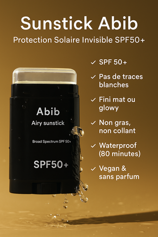 🌞 Sunstick Abib — Protection Solaire Invisible SPF50+