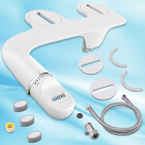 Bidet Ultra-Fin à Double Buses – Confort & Hygiène au Quotidien !