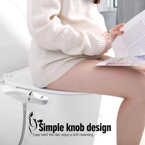Bidet Ultra-Fin à Double Buses – Confort & Hygiène au Quotidien !