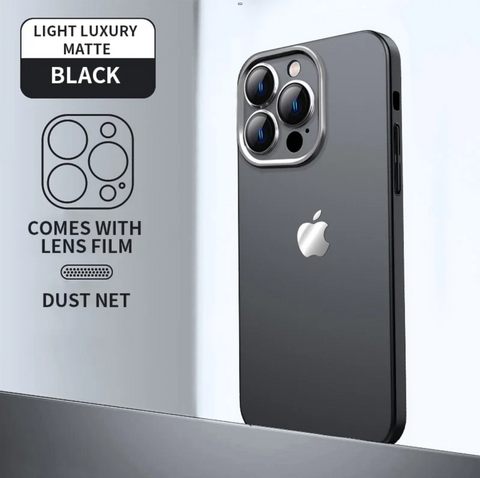Coque iPhone Ultra-Mince avec Protection Totale – Finition Sablée de Luxe